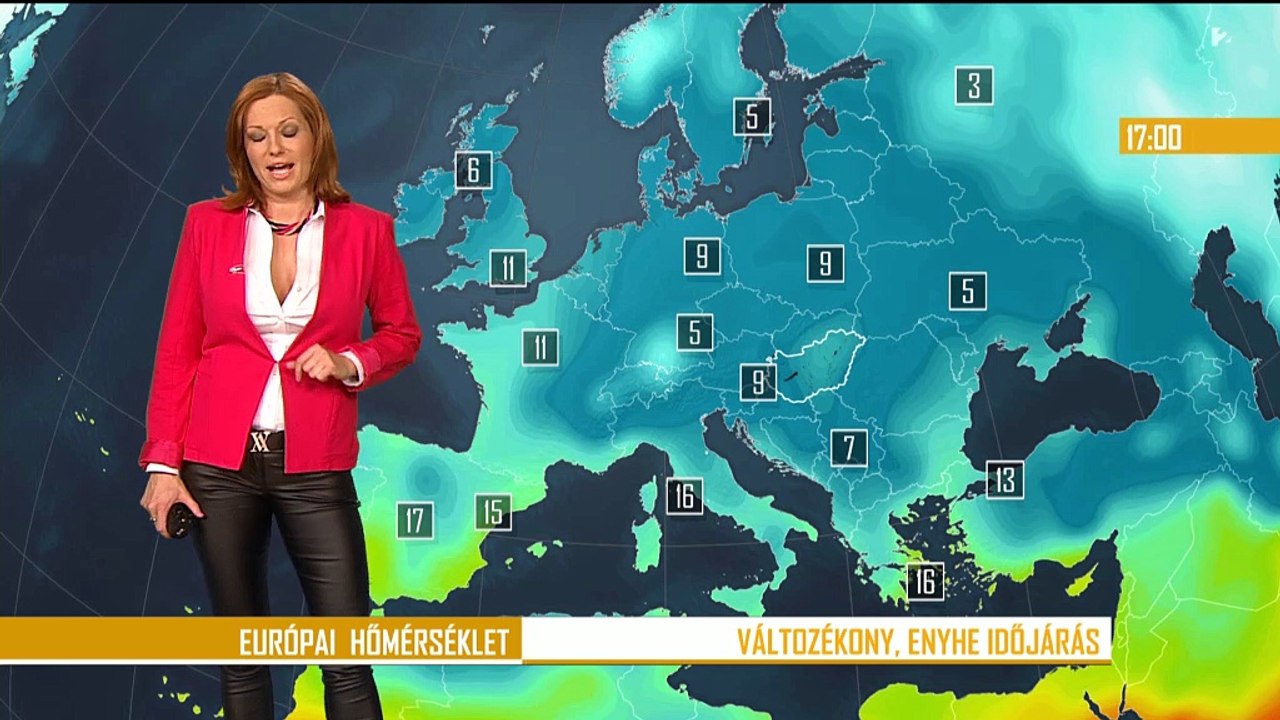 IDŐJÁRÁS Időjárás-előrejelzés - 2015.02.25. este tv2.hu TV2-2