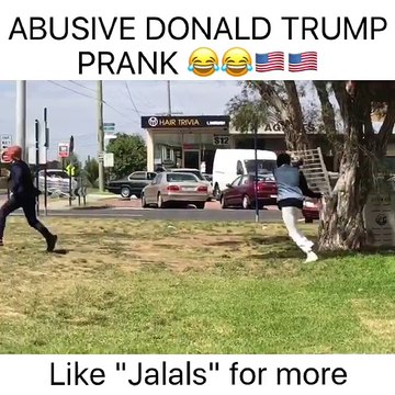 Abusive Donald Trump Prank