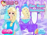 Elsa real de cabello estilo de juego , divertido juego para los niños , el mejor juego para los niños , juego para c