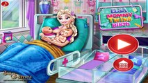 Frozen Elsa and Jack Frost with Baby Twins Having a Family Day (Elsa and Jack Frost Games)