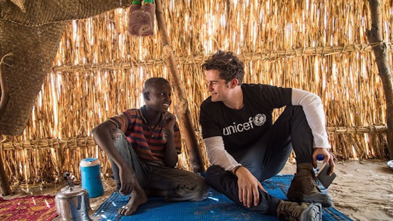 Orlando Bloom viaja a Níger como embajador de Unicef
