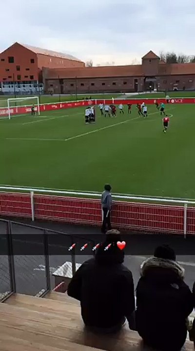 U15 COUP FRANC MATYS  !