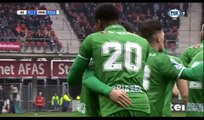 Ryan Thomas Goal HD - AZ Alkmaar 0-1 Zwolle - 26.02.2017