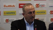 Antalya Bakan Çavuşoğlu Antalya Gazeteciler Cemiyeti'ni Ziyaret Etti