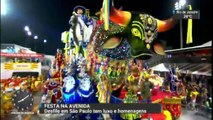 SP: Desfile das escolas de samba é marcado por luxo e homenagens