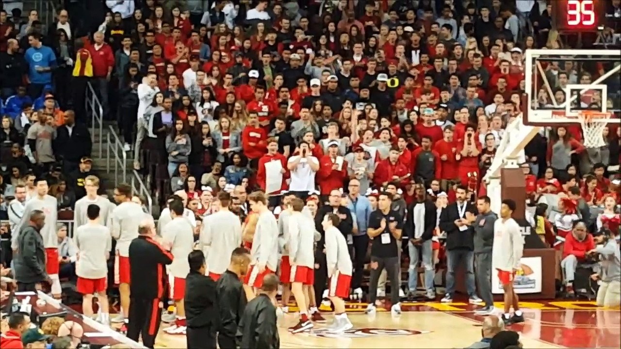 Mater Dei Monarchs vs. Chino Hills Huskies CIF 2017 Playoffs Open Division 2-24-17 at Galen Center ball Diangelo Lamelo