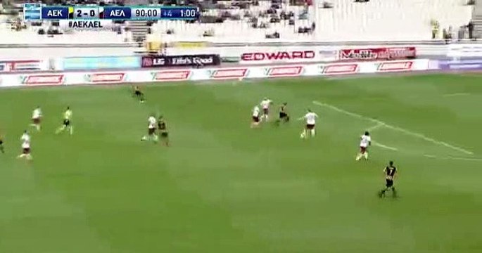 Hugo Almeida Goal - AEK Athens FC	3-0	AEL Larissa 26.02.2017