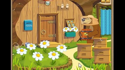 Новые приключения Маша и Медведь Мед для мишки