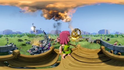 Clash of Clans 360- Experience a Virtual Reality Raid