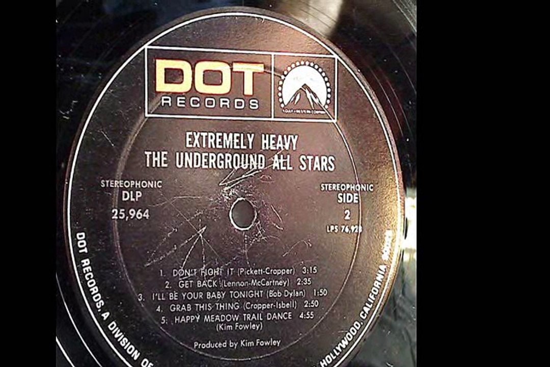 The  Underground All Stars "Don't Fight It" 1968 US Heavy Psych