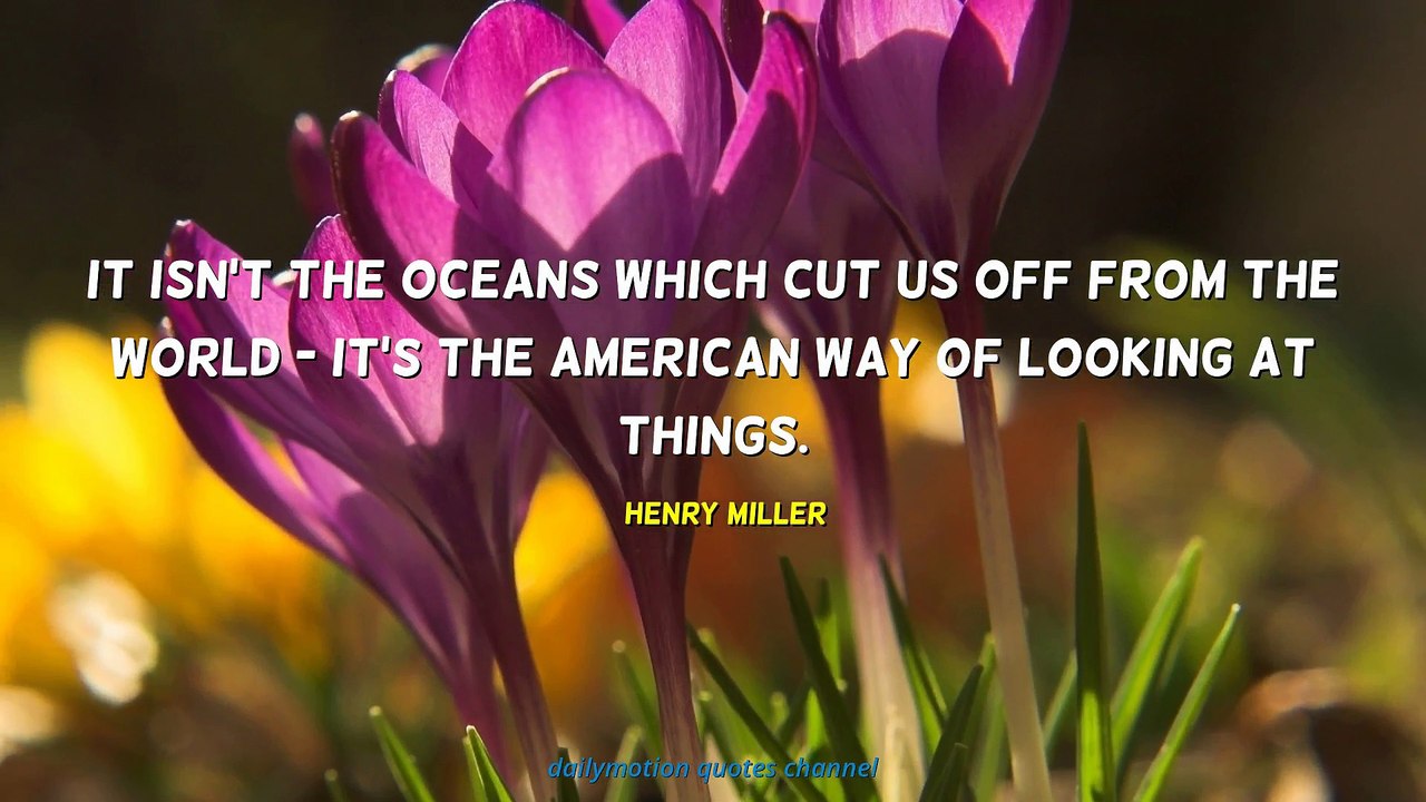 Henry Miller Quotes #2