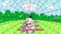 ELSA FROZEN Itsy Bitsy Spider - Insy Wincy Spider Nursery Rhyme for children