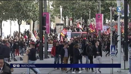 Incidents à Nantes en marge d'une manifestation anti-Marine Le Pen