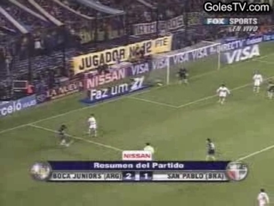 Boca Juniors 2-1 San Pablo (Copa Sudamericana)