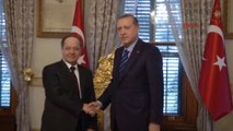 Cumhurbaşkanı Erdoğan Barzani'yi Kabul Etti