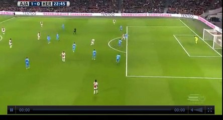 Dolberg GOAL (1:0) Ajax vs Heracles