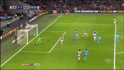 Samuel Armenteros Goal HD - Ajax	1-1	Heracles 26.02.2017