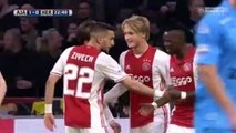 Kasper Dolberg Goal HD - Ajax 1-0 Heracles 26.02.2017