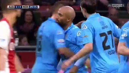 Samuel Armenteros Goal HD - Ajax 1-1 Heracles 26.02.2017