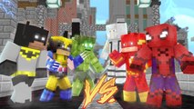 Minecraft Heróis: HULK VS BATMAN ‹ Smash Heroes ›