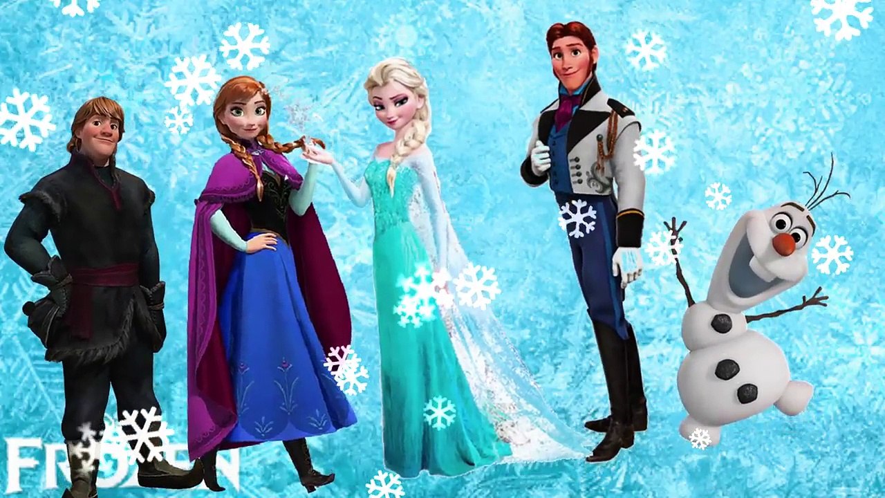 Frozen Finger Family| Nursery Rhymes for Children and Babies | 4K Video