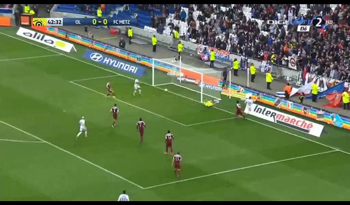 Memphis Depay Goal HD - Lyon 1-0 Metz - 26.02.2017