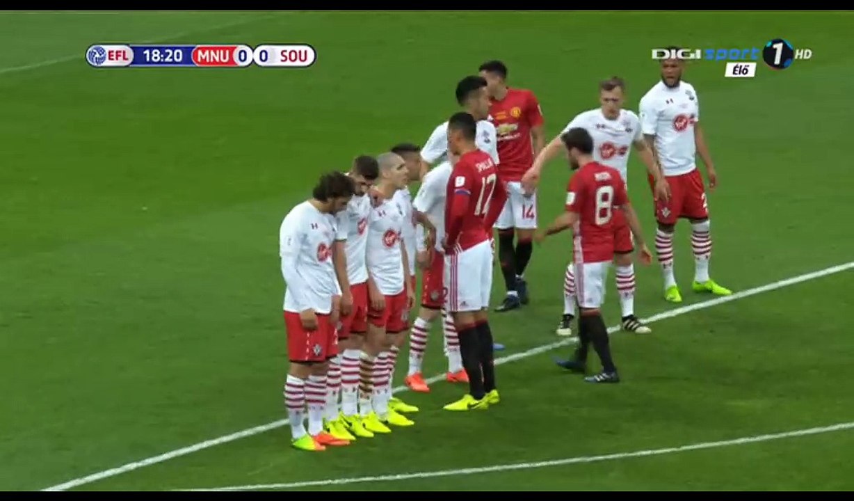 Zlatan Ibrahimovic Goal HD - Manchester United 1-0 Southampton - 26.02.2017