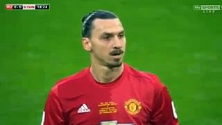 Zlatan Ibrahimovic Free-Kick Goal HD - Manchester United 1-0 Southampton 26.02.2017