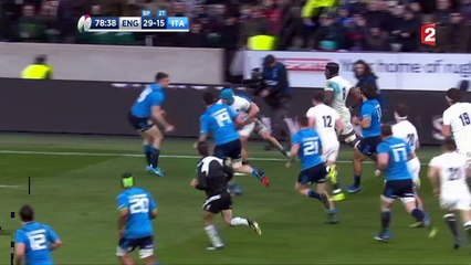 Rugby : Angleterre - Italie / Nowell conclut le festival anglais