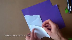 Easy Origa Paper Bow Tie, Simple Paper Craft Idea for Kids