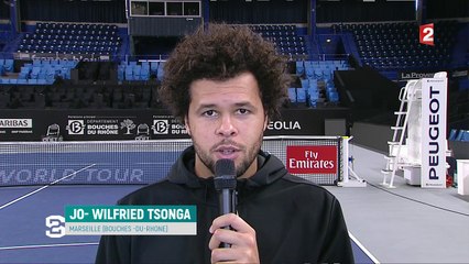 Stade 2 : Tsonga satisfait de sa victoire à Marseille
