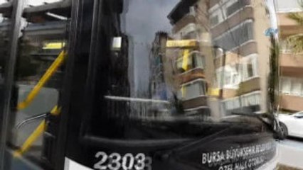 Bursa'da Özel Halk Otobüsünde Engelli Çocuk ve Babasına Hakaret Kamerada