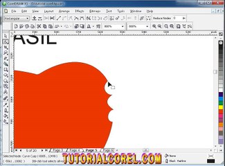 Cara Mengedit Garis atau Obyek dalam Corel Draw