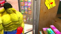 Disney Pixar Cars 2 Movie Lightning Mcqueen with Superheroes Hulk Spiderman Kids Video