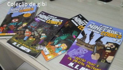 Vlog coleção de gibis