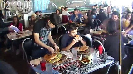 14lb Big Mac Burger Challenge  Matt Stonie