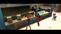 SPIDERMAN DEADPOOL & HULK EPIC MOTORBIKE PARTY Fun Superhero Movie & Nursery Rhymes Childr