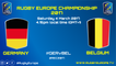 GERMANY / BELGIUM - RUGBY EUROPE CHAMPIONSHIP 2017