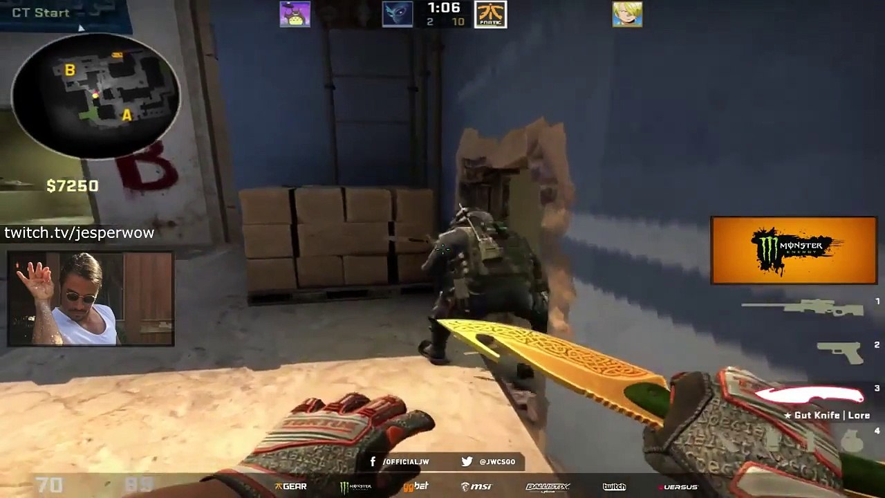 CS:GO - JW MASTERMIND OUTPLAYS