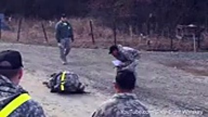 Strange Incident in Army Training by American Army