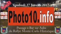 Passage du Rallye Monte-Carlo historique à Bar sur Aube 2017