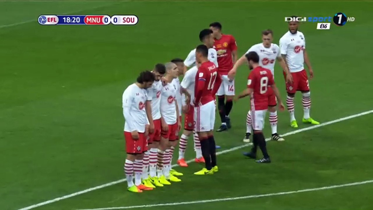 Zlatan Ibrahimovic Goal HD - Manchester United 1-0 Southampton - 26.02.2017