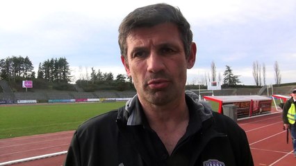 Rugby Fédérale 1 - Laurent Mignot après Roval Drôme XV - USB