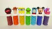 Candy Surprise Toys Learn Colors Squishy Balls Body Paint Finger Family Nursery Rhymes Pre