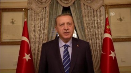 Cumhurbaşkanı Erdoğan'dan Teşekkür Mesajı