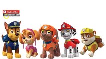 Paw Patrol Chase Ryder Marshall Rubble Skye In Transformers!Finger Family Nursery Rhymes K