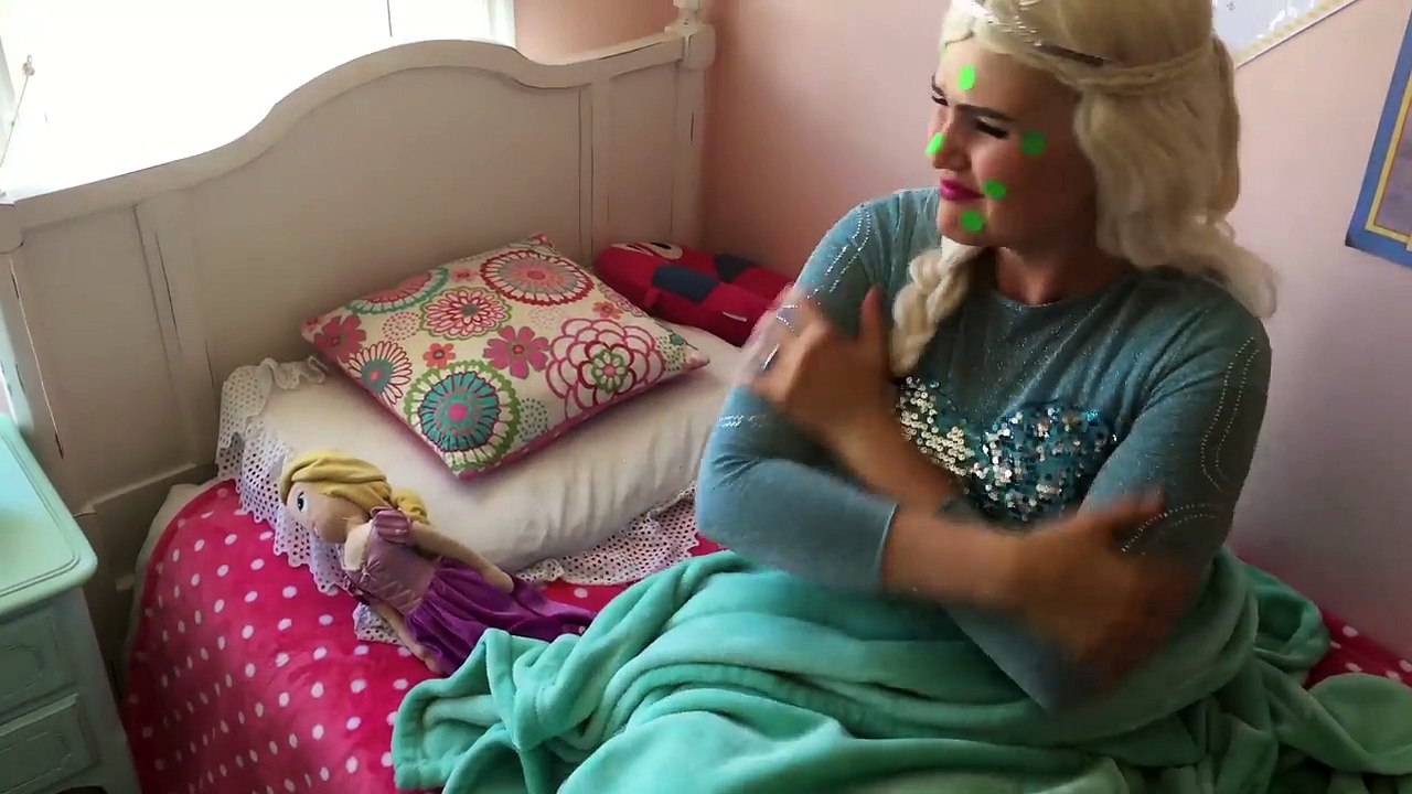 Frozen Elsa is Sick & Captain America Doctor vs Maleficent Superhero Kids In 4K