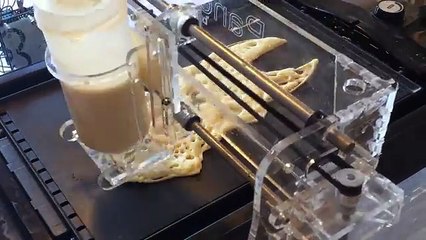 Le pancakebot : l'imprimante 3D alimentaire qui réalise des pancake en forme de tout ce que vous voulez !