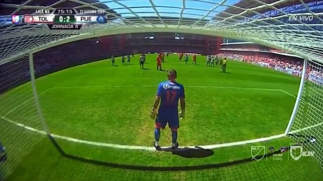 Pablo Barrientos (Penalty) Goal HD - Toluca	1-2	Puebla 26.02.2017