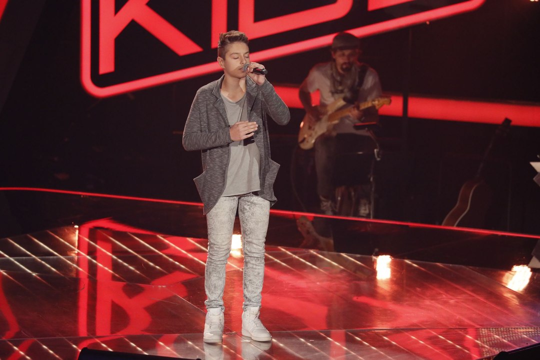 Andreas: Keine Rosen - (Blind Audition IV) | The Voice Kids 2017 | SAT1